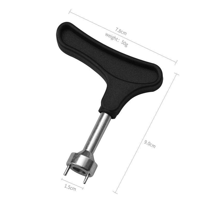 JIANGMU-30 Pcs Golf Spike Removal Tool Clamp Cleats Stud Replacement