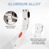 sourcing map Back Bike Kickstand Aluminium Adjustment Bicycle Single-Side Kick