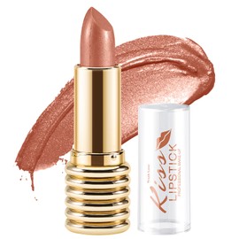 Boobeen Glitter Lipstick for Women Metallic Lip Stick Sparkling Shine Lip Makeup, Bold Smooth Lip Color High Pigment Long Lasting, Creamy Lipstick Full Coverage