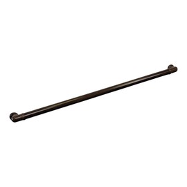Aluminum Handrail Direct CHR 6' Handrail Section with Returns - Speckled Walnut - Easy to Install Stair Hand Rails - USA Made, ADA Compliant Porch Railing - Hand Rail for Outdoor & Indoor Steps
