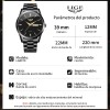 Relojes De Pulsera Hombre Relojes Cuarzo Acero Calendario