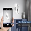 CANEOE Modern LED Wall Sconce 6000K Cold White Chrome Indoor
