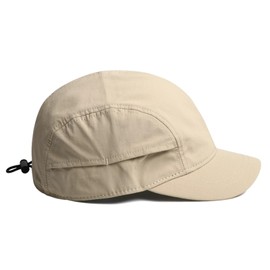 Haveli Men's Jet Cap, 4 Panels, Short Brim, Breathable, Large Size, 2 Sizes, beige, XL