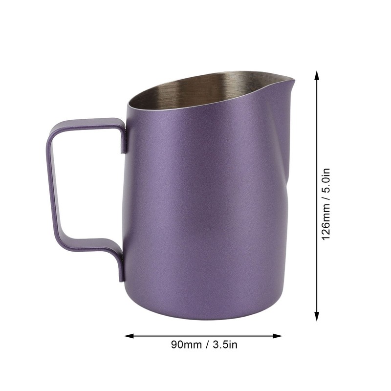 Milk Frother Cup Stainless Steel Incisive Mouth Profession Milk Frothing