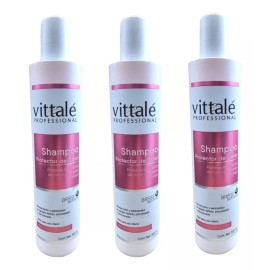 Vittale 3 Shampoo Protege Color Sin Sal Y Parabenos 320ml