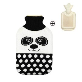 Fancy Pumpkin 500 ml Hot Water Bottle With Cover Hot& Cold Relief-Panda
