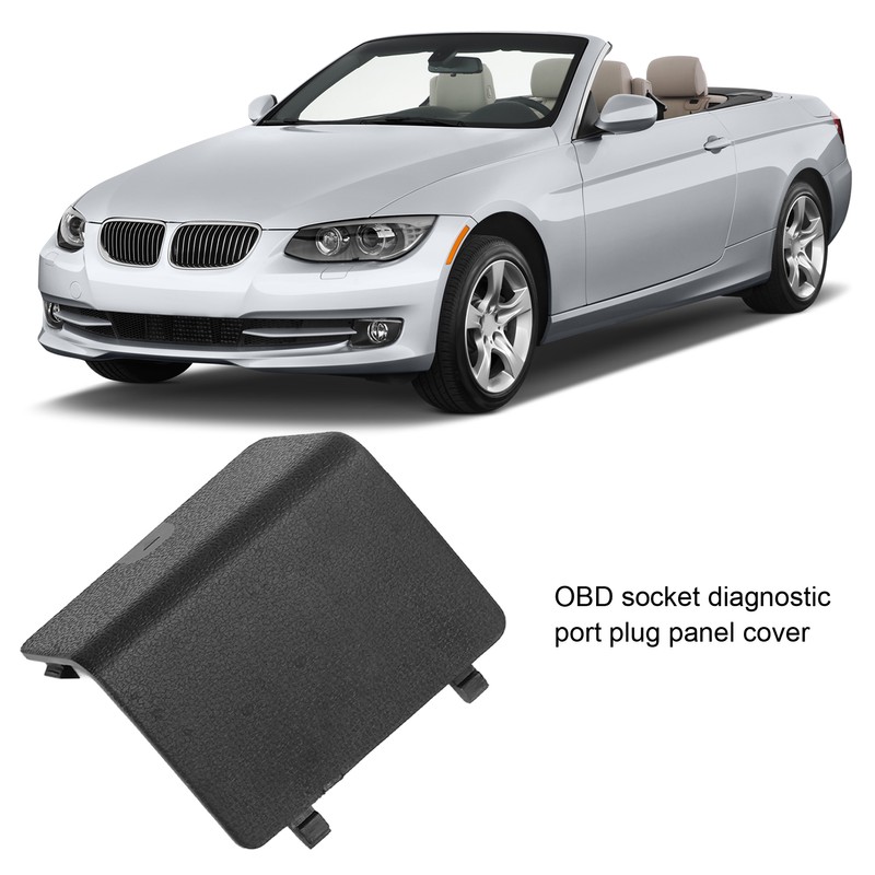 OBD Socket Diagnostic Port Plug Panel Cover 51437147538 Replacement for