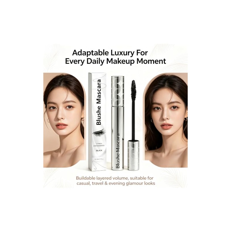 Blush Growth Serum Mascara, Blush Korean Mascara, olume & Length