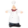 Chef Statue Salt Shakers Set Adorable Statue Vivid Details Resin
