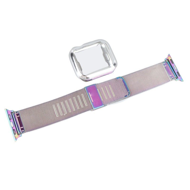 1.6in Replacement Band Strap Stainless Steel Protection Metal Band Strap