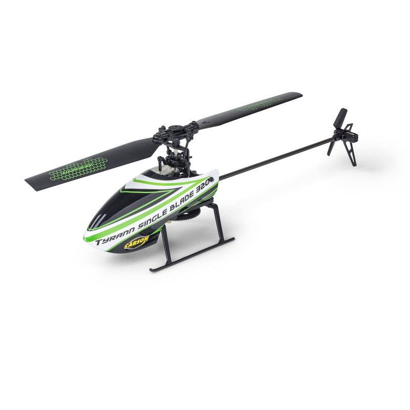 Carson 500507171 Remote Controlled Helicopter Tyrant Single Blade 320 2.4