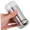 Alipis 2Pcs Portable Spice Dispenser with Transparent Base for Kitchen