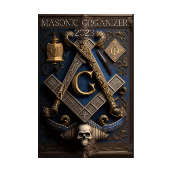 Masonic Organizer - Daily Dated 2023 Planner - Journal for