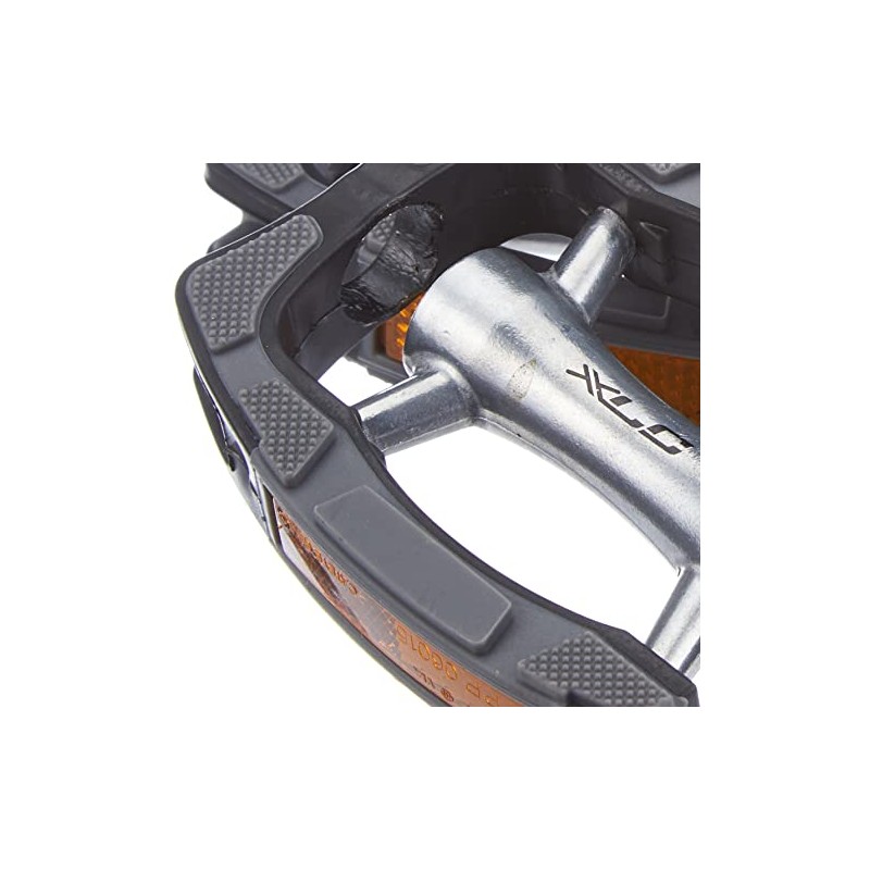 XLC Comfort Pedals City Black/Silver/Grey, 2501840300