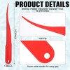 Gisafai 6 Pcs Shrimp Peeler Plastic Deveiner Cleaner Tool for