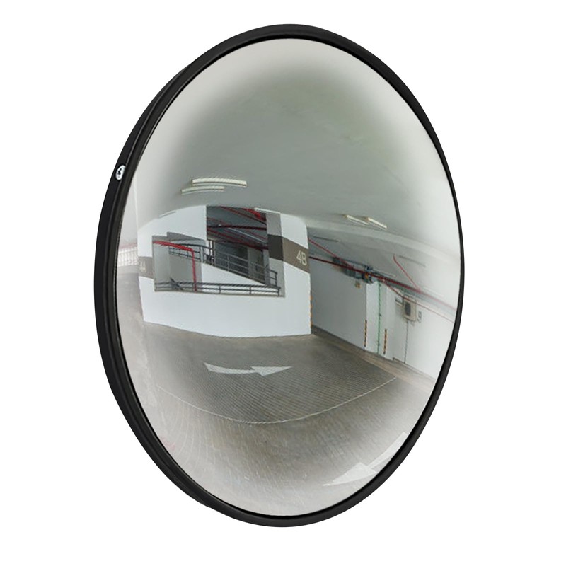 Convex Corner Mirror, 12" Security Mirrors for Business, Garage, Warehouse,