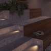 Stair Lighting, White, Aluminium, LED Module Including 3000K, 10lm, 3W,