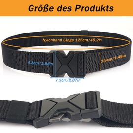 QUEXLAI Ledergürtel (Khaki)