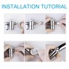 IEUYO Brass Faucet Diverter Valve with Aerator for Hand Held