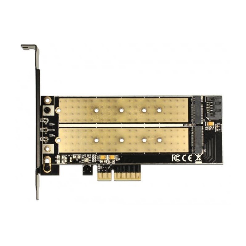DeLOCK 89630 Internal M.2, SATA interface cards/adapter 89630, PCIe, M.2,SATA,