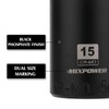 MIXPOWER 3/8" Drive Deep Magnetic Impact Socket Set with Storage