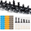 Elfclove3-in-1 Magnetic Chess Checkers and Backgammon Board Game for Children
