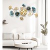 Axioglo Wall Clocks for Living Room Decor,Large Wall Clock,3D Creative