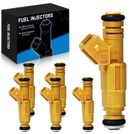 SZKAIDAG Fuel Injectors 0280155710 4 Holes Fits For 1989-1998 For:-JEEP Cherokee 1987-1992 For:-JEEP Comanche 1991-1998 For:-JEEP Wrangler 1993-1998 Grand Cherokee Replace# 0280155700 (6pcs)