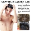 Lorenge Anti-Grey Bar for Men, Deep Cleansing, Improving Hair Condition,