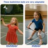 ZPSCXQ Shuttlecocks Badminton, 12 Pack White Wind-Resistant Shuttlecocks for Outdoor