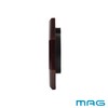 MAG(マグ) Wall Clock, Hanging Clock, Analog Radio Clock, Radio Reception