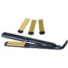 Steinbach Professional 603 Cute Crimper Straightener Turmalin Ionic 3 in 1 schwarz