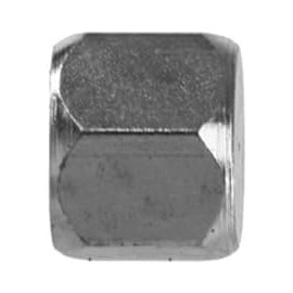 TITAN FITTINGS | 304C-20 | Solid Cap 1-1/4" Female JIC (1-7/8"-12 thread)