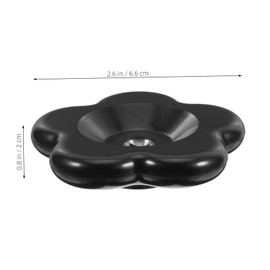 STOBAZA Square Stem Bib Handle Replacement Industrial Valve Handwheel Plastic Spigot Handle Butterfly Flower Design