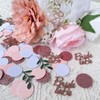 WEIKA, Gold Glitter Wedding Table Confetti, Bridal Shower Decorations, Bride