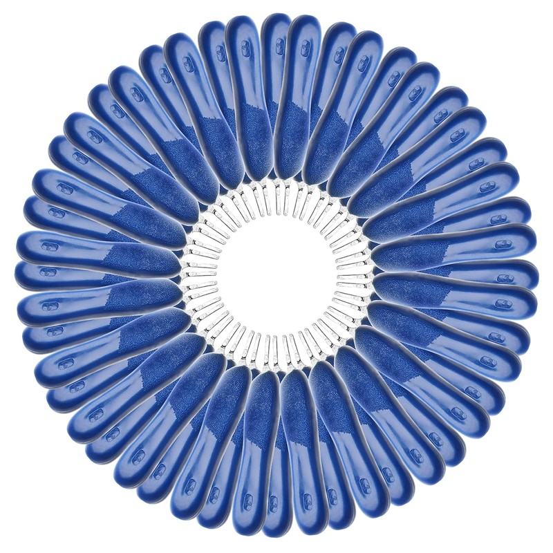 PRECISE CANADA 50 Pcs Blue Color Plastic Handle, Scalpel Handle