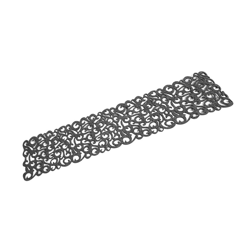 7 Colors Rectangle Hollow Felt Table Runner Tablecloth Mats Placemats