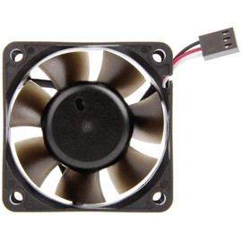 NoiseBlocker BlackSilent Pro PR-1 PC Case Fan Black (W x H x D) 60 x 60 x 25 mm