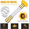 4pcs Garden Hose Protector, Flexible Garden Hose Extension Adapter, Hose