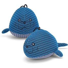 HOICATED Hot Tub Spa Sponges Oil Absorbing Sponge Hot Tub Scum Absorber Scum and Oil Absorber for hot tub Reusable Hot Tub Cleaning Accessories 2 Pack Floating Scum Collector for Hot Tub Spa