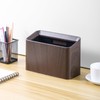 ETRAVEL Tabletop Trash Bin Dust Bin, Imitation Wood, Small, Mini