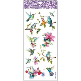 Vintage Hummingbird Stickers by Violette Stickers