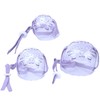 3pcs Cat Dog Muzzle AntiBite Cat Mouth Cover Breathable Transparent