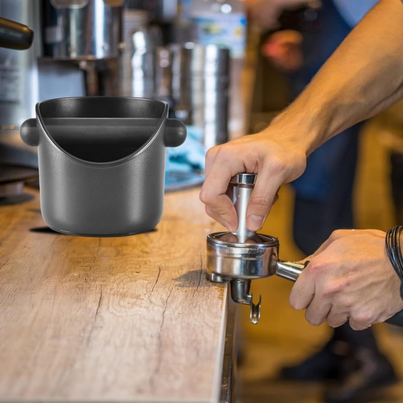 BYHLYH Coffee Knock Box Espresso Knock Box Espresso Dump Bin