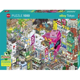 Heye Tokyo Quest Puzzle Teal/Turquoise Green
