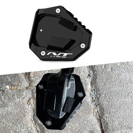 Modeer Compatible with Hon.da NT 1100 / NT1100 DCT 2022 2023 2024 2025 Motorcycle CNC Side Stand Foot Side Extension Pad nt 1100 Accessories (NT-Black)