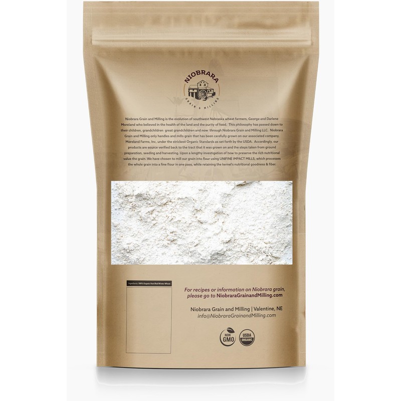 Niobrara 5lb Grain and Milling Organic Wheat – USDA Certified