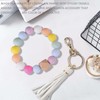 ZelongChen One Piece Convenient Beaded Bracelets Keychain Wallet Portable Women