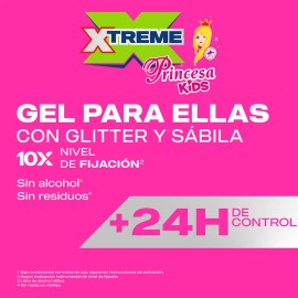 Gel para cabello Xtreme Princesa Kids 200g