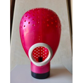 Hair Dryer Fresh Wig Head Dryer Stand Holder Mannequin Head, Drying Wig From Inside to Outside, Quickly, Easily, For Lace Wig Scalp Cap Net (Pink)
